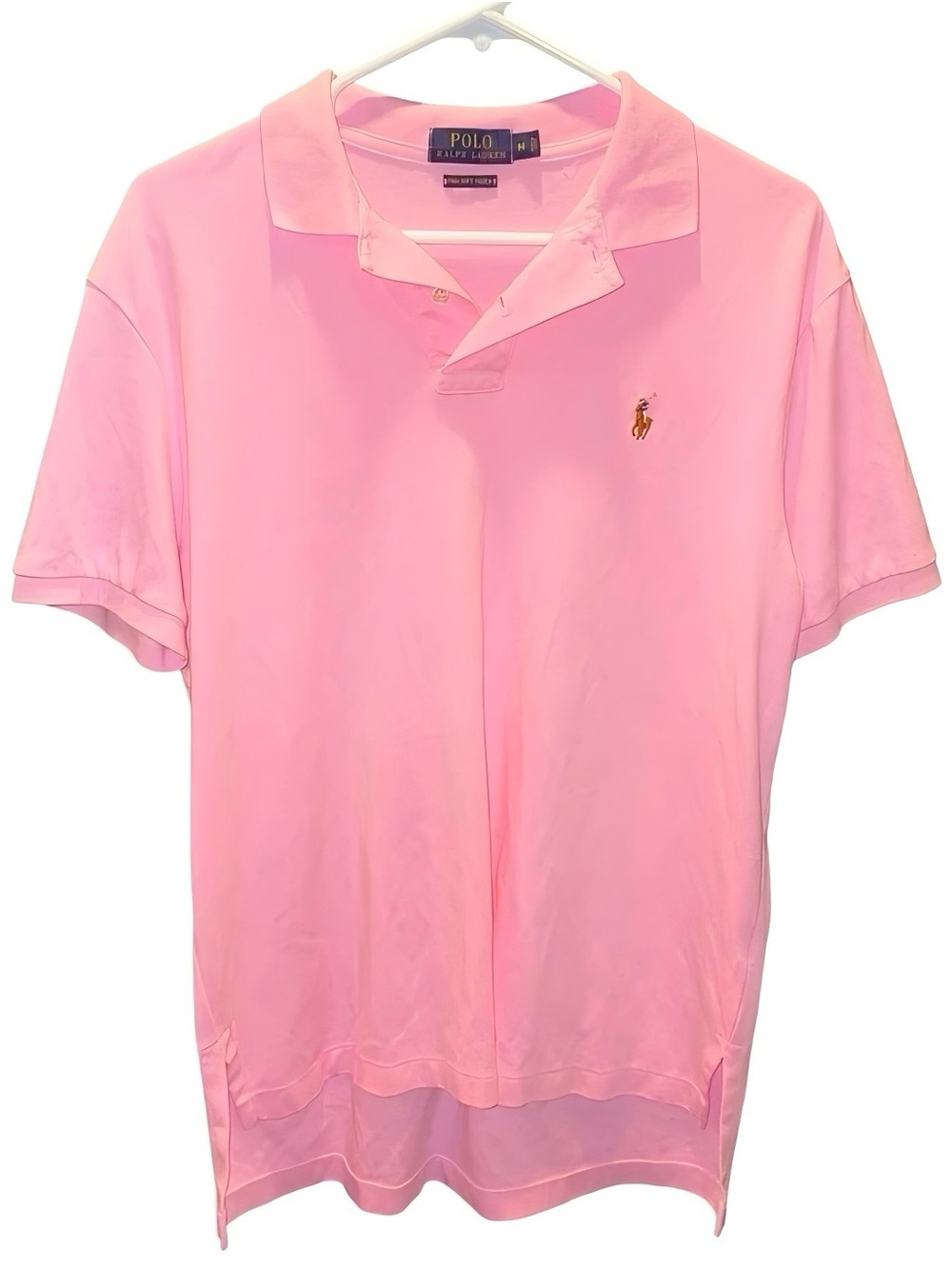 Polo by Ralph Lauren Pink Short Sleeve Logo Polo